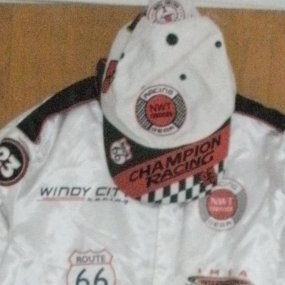 Windy City Aeromax Racing Team Gear #23 Cosplay Halloween Costume Jumpsuit & Hat